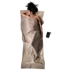 Camping Serien Geschäft 33 Cocoon INSECT SHIELD TRAVELSHEET ÄGYPTISCHE BAUMWOLLE - Schlafsack Inlett
