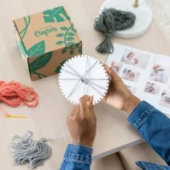 KIKKERLAND KNIT YOUR OWN PLANTER COVER KIT -Camping Serien Geschäft 5637990665 d knit your own planter cover kit kikkerland 24