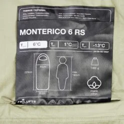 FRILUFTS MONTERICO 6 RS - Deckenschlafsack -Camping Serien Geschäft 5637998162 f monterico 6 rs frilufts 24