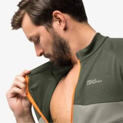 Jack Wolfskin MOROBBIA FZ T M Herren - Fahrradtrikot -Camping Serien Geschäft 5638019504 f morobbia fz t m jack wolfskin 24