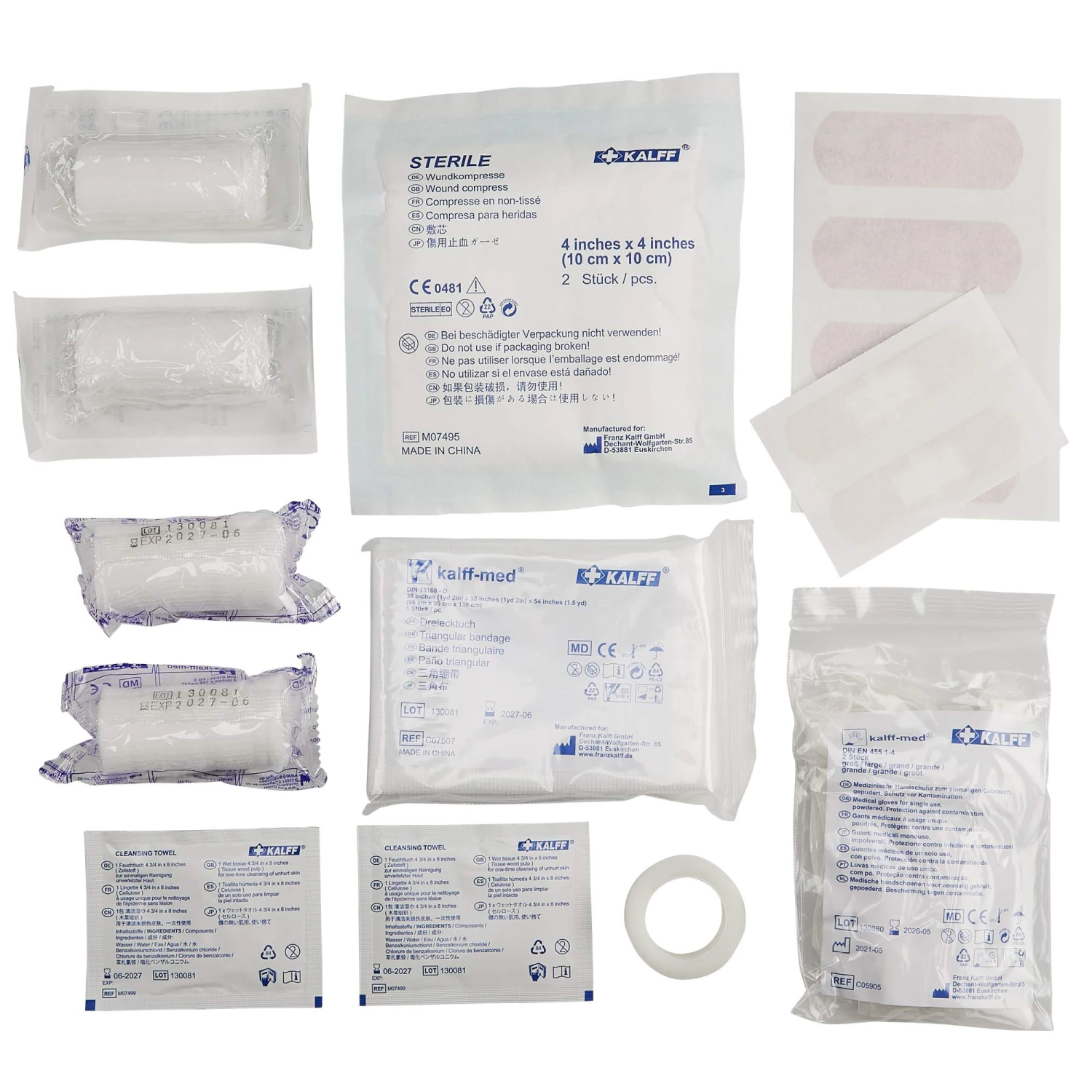 VAUDE FIRST AID KIT S WATERPROOF Unisex 5 VAUDE FIRST AID KIT S WATERPROOF Unisex – Bild 3